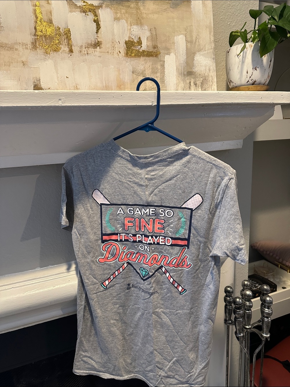 Gray graphic basic tee - Picture 5 of 6
